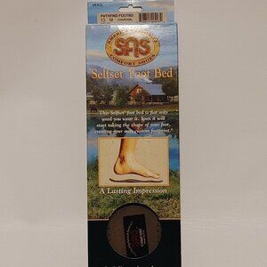SAS Selfset Foot Bed Men's Size 13 Pathfinder Charcoal BNIP